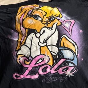 VINTAGE LOONEY TUNES T SHIRT LOLA BUNNY IN SIZE XLARGE UNISEX STYLE